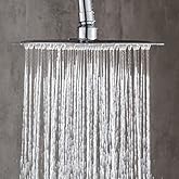 Fause Tepe Duş Başlığı Kare Slim 304 Metal 20x20 cm KTD101