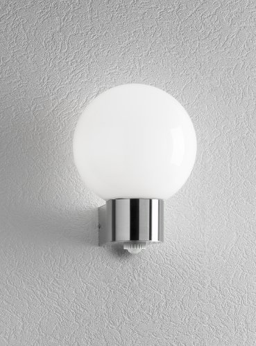 Preisvergleich Produktbild CMD Edelstahl Aussenleuchte Aqua Ball 93, mit Bewegungsmelder