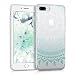 Produktbild kwmobile Apple iPhone 7 Plus / 8 Plus Hülle - Handyhülle für Apple iPhone 7 Plus / 8 Plus - Handy Case in Mintgrün Weiß Transparent