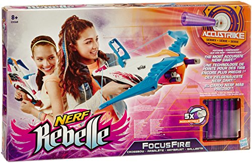 Hasbro Nerf Rebelle C0368EU4 - Focus Fire Crossbow, Spielzeugblaster