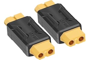 RIIEYOCA XT60 Conector Hembra a Hembra, Conector XT60 sin Adaptador de Cable para Coche RC, Dron FPV, Batería LiPo, Fuentes de Alimentación para Portátiles, etc.