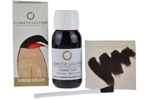 COSMETIC LEATHER PRODOTTI PROFESSIONALI PER LA CURA DELLA PELLE Tinte líquido para Zapatos de gamuza, Pintura para Accesorios de Gamuza 50 ml 3 COLORES DISPONIBLES