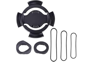 URPIZY Supporto combinato per computer da bicicletta per Polar V650 M450 M460, supporto esteso di ricambio per manubrio di bicicletta per fotocamera sportiva