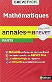 Annales ABC du BREVET 2015 Maths 3e