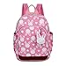 Produktbild Uworth Hase Kinderrucksack Kleinkind Mädchen Kindergarten Babyrucksack mit Leine (Hellpink)