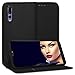 Price comparison product image mtb more energy® Bookstyle Case for Huawei P20 Pro (6.1'') | Black | Leatherette | Folio Wallet Cover