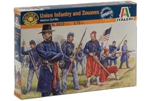 Italeri 6012 - Union Infantry And Zouaves Scala 1:72