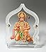 Eknoor Car Dashboard Idol- Goldplated- Hanuman ji with japa mala (prayer beads) RS.450.00