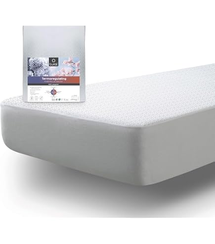 Velfont Protège-Matelas Thermorégulateur Outlast 100% Coton - Lit Double 160x190/200 Cm