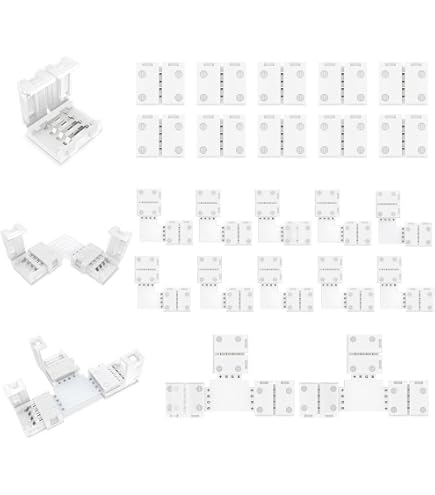 Vrabocry 2-Pack DC 12V-24V LED Strip Controller – 3-Key Mini Dimmer For Single Color 5050/3528/5630 LED Strips, White - View #6