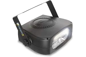 BeamZ Stroboscope 150 Watts, DJ Light Effect, Jeu de Lumières, Plafond/Mur, Ambiance Discothèque, Vitesse Réglable, Haute Intensité