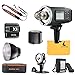 Produktbild Godox AD600BM 600w Portable Outdoor Studio Strobe Blitz Kopf Bowen Mount + AD-H600B Kopf + PB-600 Tasche + CB-09 Koffer Tragetasche + X1T-N Transmitter Für Nikon + LETWING Kamera Halsband