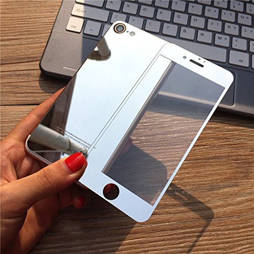 Vorne & hinten Spiegel Effekt ausgeglichenes Glas Screen Protector für iPhone 7/7 Plus