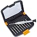 Produktbild PRETEX Mini Schraubendreher-Set für kleine Schrauben mit 10 Wechsel-Einsätzen, inklusive praktischer Aufbewahrungsbox | 2 Jahre Zufriedenheitsgarantie | Bit-Set, Torque-Set, Kreuzschlitz-Set, Mini Schraubenzieher