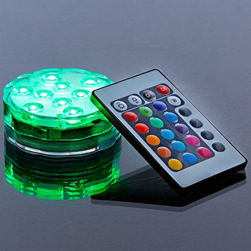 AMY LED grande para Shisha de cristal con mando a distancia