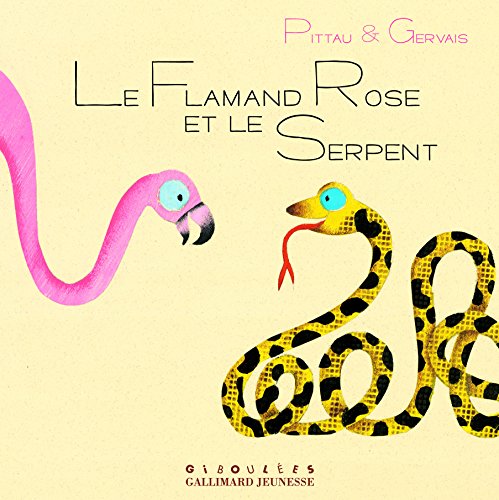 Le  flamant rose et le serpent