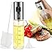 Produktbild Vegena Öl Sprüher Flasche, 100ml Ölsprüher Oil Sprayer Sprühflasche Olivenöl Sprayer Öl Glas Flasche Essig Spender für BBQ Kochen Pasta Salate Backen Braten Grillen
