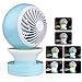 Produktbild Onerbuy Mini USB Tisch Schreibtisch Personal Fan Portable Cool Mist Air Conditional Fan Luftbefeuchter Aroma Diffusor mit RGB LED Nachtlicht