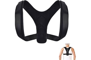 JYNXOR Correttore Posturale Uomo Donna, Raddrizza Schiena e Spalle, Invisibile Fascia Schiena Dritta Schiena, Tutore Spalle Schiena Dritta, Regolabile Fascia Posturale Spalle e Schiena