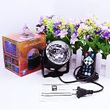 AOMEES Discokugel Disco Lichteffekte LED DiscoLicht Partylicht Disco Beleuchtung Partybeleuchtung Party licht Discolicht Bühnenbeleuchtung- 7 Farbe RGB Led Effekt DJ Licht Diskokugel Lampe für Disco, Geburtstag party,Xmas,Hochzeit, KTV, Weihnachten, Weihnachtsgeschenk ,Geschenk des neuen Jahres,Halloween,Zimmer, Bar,Bühne,Karaoke,Schlafzimmer,Club, Partei,Draussen(mit Fernbedienung) - 7