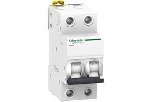 Schneider Electric a9 K24240 Interruttore Automatico Magnetotermico, iK60 N, 2P, 40 A, curva C