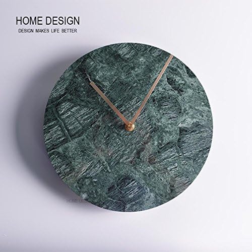 XXIN  The Marble Wall Clock Home Decor Wall Clock Home Watch Green