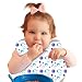 Baby Works Disposable Bibs with Crumb Catcher (Pack of 24)