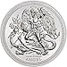 Produktbild Coin Invest Trust 2018 Isle of Man Angel - Engel Erzengel Michael Drachen 2oz Silbermünze PP