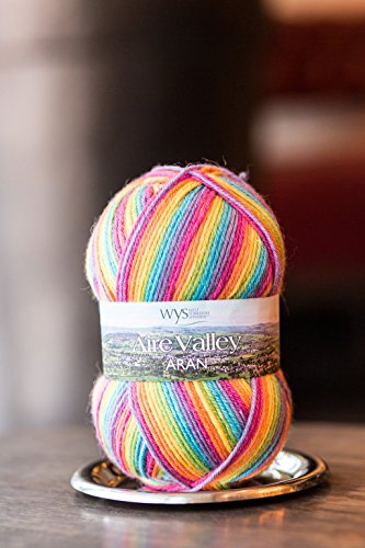 West Yorkshire Spinners Aire Valley aran wool 822 – rum paradise, Cocktail Range, 100g Wolle zum Stricken und Häkeln - 2