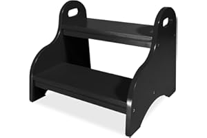 Kiddy dreams Sgabello bambini 2 gradini,scaletta bambini montessori sgabello per camerette, sgabello per bagno e cucina