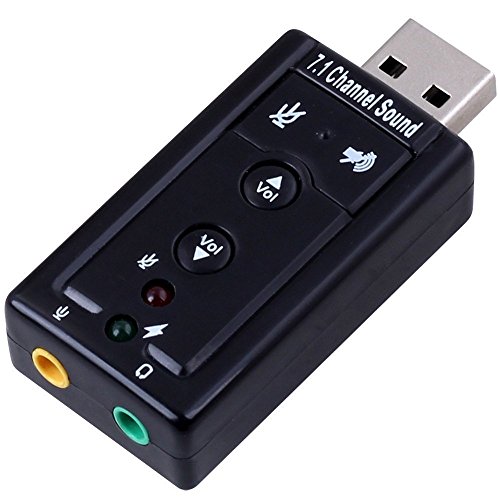 Storite USB 2.0 External Virtual 7.1 Channel 12 Mbps 3D Audio Sound Card Mic adapter for Laptop PC (Plug and Play) RS.149 (79.00% Off) - Amazon Storite USB 2.0 External Virtual 7.1 Channel 12 Mbps 3D Audio Sound Card Mic adapter for Laptop PC (Plug and Play) RS.149 (79.00% Off) - Amazon