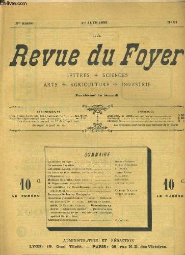 LA REVUE DU FOYER. LETTRES, SCIENCES, ARTS, AGRICULTURE, INDUSTRIE. 2e annee N° 31. L'EQUITATION, M. PIGEONNEAU de ANATOLE FRANCE, LE ROMAN DE LUCIEN BONAPARTE... en ligne LA REVUE DU FOYER. LETTRES, SCIENCES, ARTS, AGRICULTURE, INDUSTRIE. 2e annee N° 31. L'EQUITATION, M. PIGEONNEAU de ANATOLE FRANCE, LE ROMAN DE LUCIEN BONAPARTE... en ligne