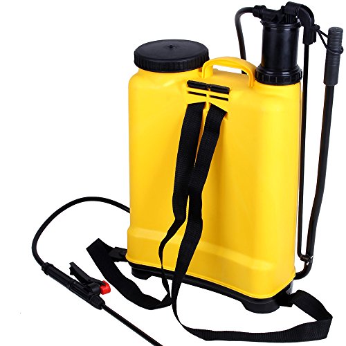 Drucksprüher Pflanzensprüher Rückenspritze Pump Gartenspritze Dünger Sprüher Unkrautspritzer 16,8l - 3