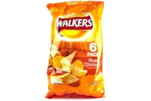 Walkers Roast Chicken Crisps 6 Pack 150g by N/A