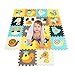 Produktbild XMTMMD Schaumstoff Puzzle Matte Fruits Baby Gym Puzzle Spielmatte Kids Interlocking Soft Boden Fliesen Kinder Zimmer Play Bereich 18PCS AMP010010G301018