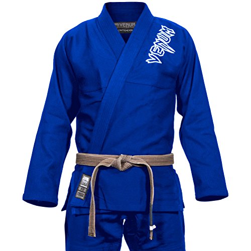 Venum Contender 2.0 Kimono BJJ GI, Unisex Adulto, Azul, A3