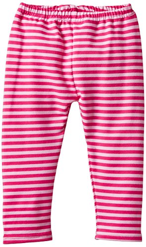 Eltern by Salt & Pepper Baby Girls E Leggins Fresh Fox stripes Striped Leggings, Pink (bright Rose 811), 6-12 months (Manufacturer size: 80)