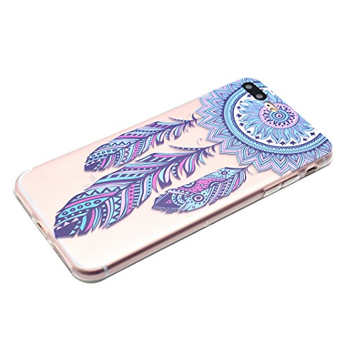 iPhone 7 Plus Fundas Transparente  iPhone 7 Plus Carcasa Piel  Moon mood Cristal Claro Funda Protectora Parachoque Gel TPU Silicona Funda Case Trasero Caso Cubierta para iPhone 7 Plus 5 5 pulgadas Capas Caja de Tel  fono C  scara Flexible Concha Blanda Resistente a las Rayaduras Cases Covers Bumper