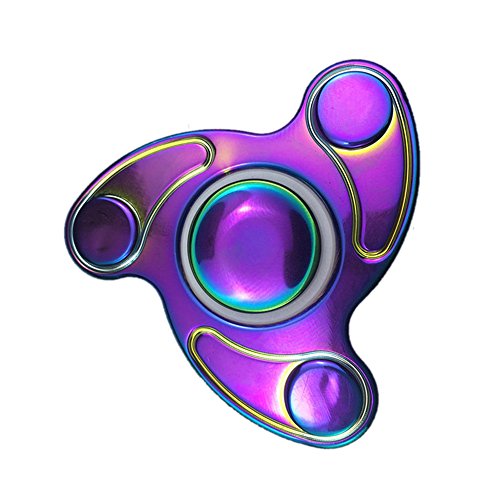 iPartshop pure copper customs Metal EDC Fidget spinner toy Finger Top smooth surface finish hybrid bearing (Colorful) iPartshop pure copper customs Metal EDC Fidget spinner toy Finger Top smooth surface finish hybrid bearing (Colorful)