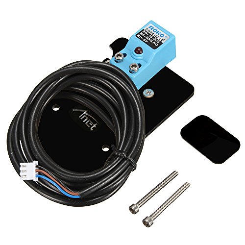 Aibecy Verbessert 3D Drucker Automatische Nivellierung Sensor Induktiv Näherungssensor, Erhitzt Position Einstellbar mit Montageplatte & Schrauben für RepRap Prusa DIY 3D Drucker Zubehör - 7