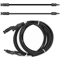 Connecteurs Solaires En Y (répartiteurs 2 Vers 1) - Lot De 2 Paires - IP67 étanche - 1000V - Compatible MC4 - Pour Panneaux Photovoltaïques