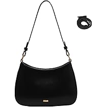 CUEMOON Umhängetasche Damen - Nylon Retro Tasche Mit Pom-Pom Anhänger, 27x21x7 Cm