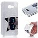 Produktbild Fanryn Samsung Galaxy A3(2017) A320F(4.7 Zoll) Hülle,Bunte Muster Weich TPU Handy Hülle Durchsichtig Transparent Etui Cover Case Protective Shell Soft Schutzhülle Telefon Kasten für Samsung Galaxy A3(2017) A320F(4.7 Zoll) – Große augen katze