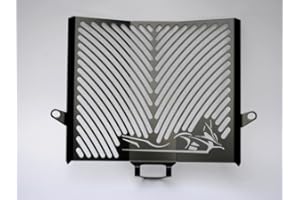 GENERISCH Kühlerschutz kompatibel mit KTM 1290 Adventure/R / 1190/1090 / 1050 schwarz GroFaTec Gitter Adventure LC8 1290 Radiator Kühler Abdeckung Gitter Kühlergitter Steinschlagschutz Wasserkühlerabdeckung