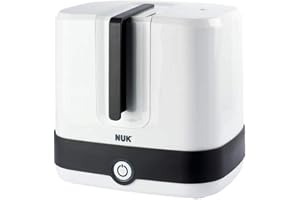 NUK 10251013 Vario Express Ångsterilisator 3-i-1 Modulär för upp till 6 Barnflaskor