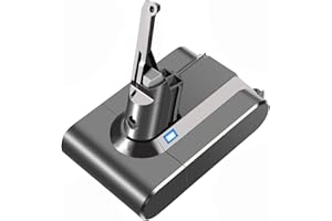 DTK batteria di ricambio per aspirapolvere Dyson V8 SV10 Absolute Animal Fluffy Motorhead Slim Fluffy Total Clean Extra senza fili Aspirapolvere portatile senza fili 4000mAh 21,6V