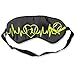 Produktbild Sleeping Eye Mask Softball Heartbeat Lifeline Natural Silk Eye Mask Cover With Adjustable Strap