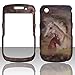 Produktbild 2D Racing Pferde Blackberry Curve 8520/8530/9300/9330 3 G Schutzhülle Fall gummierte Matte Oberfläche Harte Muscheln
