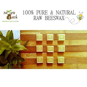 Beeswax - NatureSacks 100% Raw Unrefined Beeswax- 50 gms (Cubes)