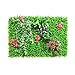 Produktbild Hintergründe Xiaolin Künstliche Wand Pflanzen Hecke-High Density Greenery Blumen Panels Hochzeit Kulissen Brautduschen Decor 23,6"x 15,7" (Farbe : 06)